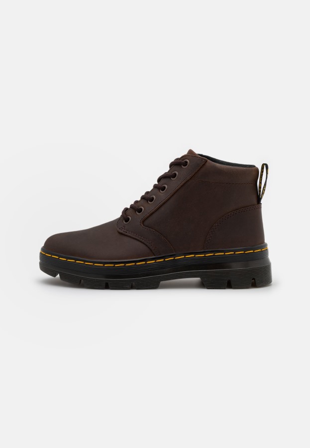 Mørkebrune Dr.martens Norge Bonny Unisex Ankelstøvletter Med Snøring