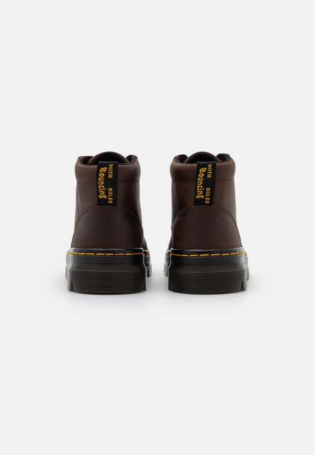 Mørkebrune Dr.martens Norge Bonny Unisex Ankelstøvletter Med Snøring