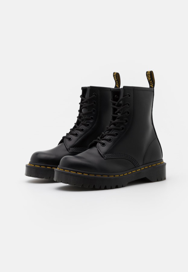 1460 Bex 8 Eye Boot Unisex Ankelstøvletter Dr.martens Norge Svart Glatt