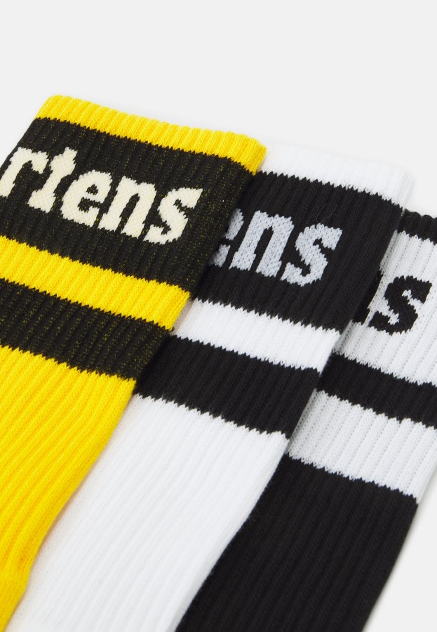 Dr.martens Norge Athletic Unisex 3 Pack Sokker Sorte