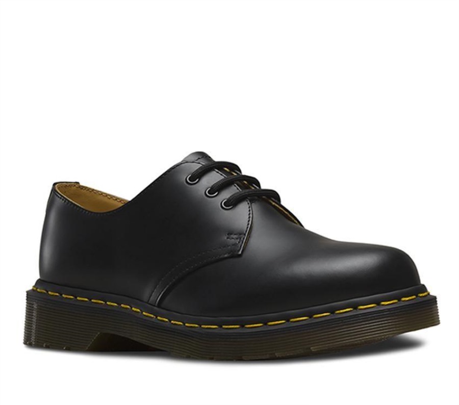 1461 Glatt Dr.martens Norge Sort Glatt