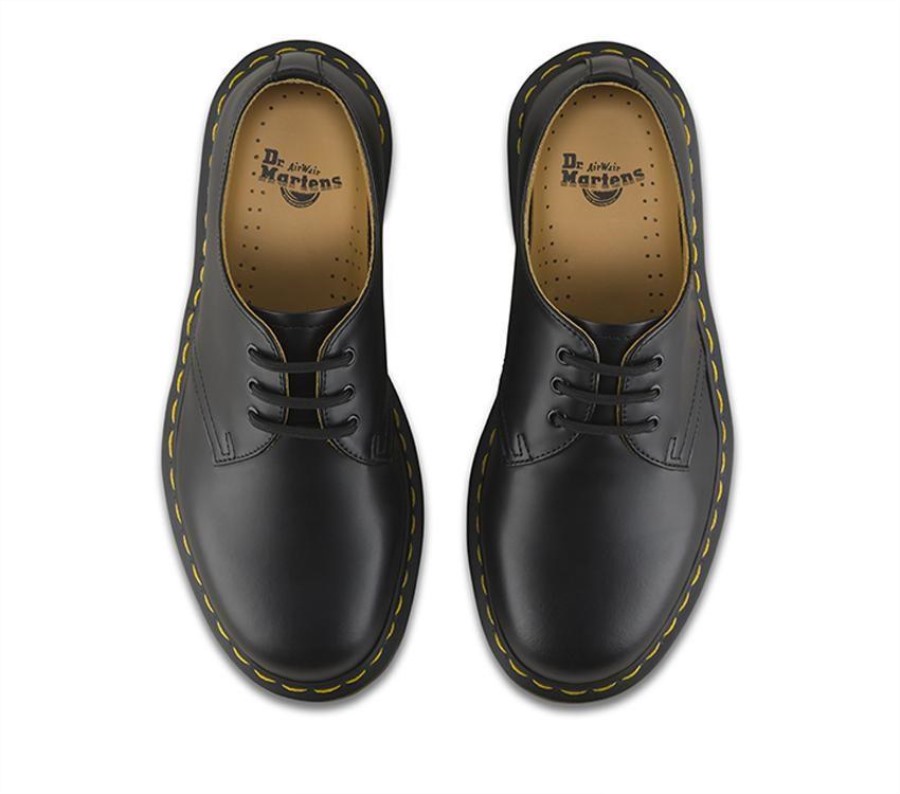 1461 Glatt Dr.martens Norge Sort Glatt