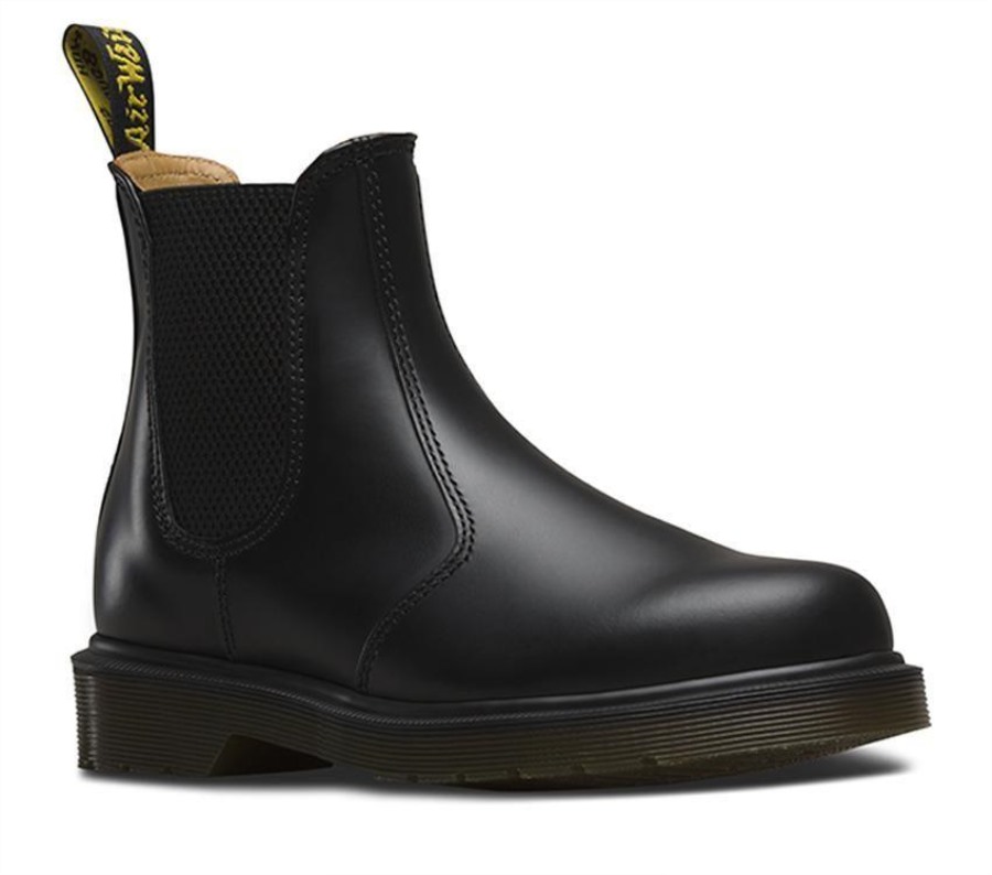 2976 Glatt Dr.martens Norge Sort Glatt