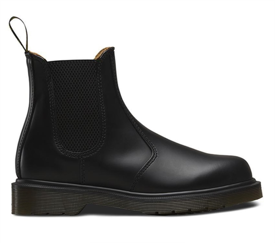 2976 Glatt Dr.martens Norge Sort Glatt