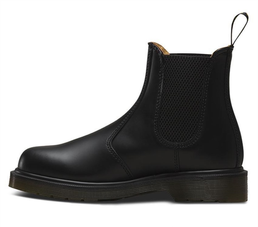 2976 Glatt Dr.martens Norge Sort Glatt