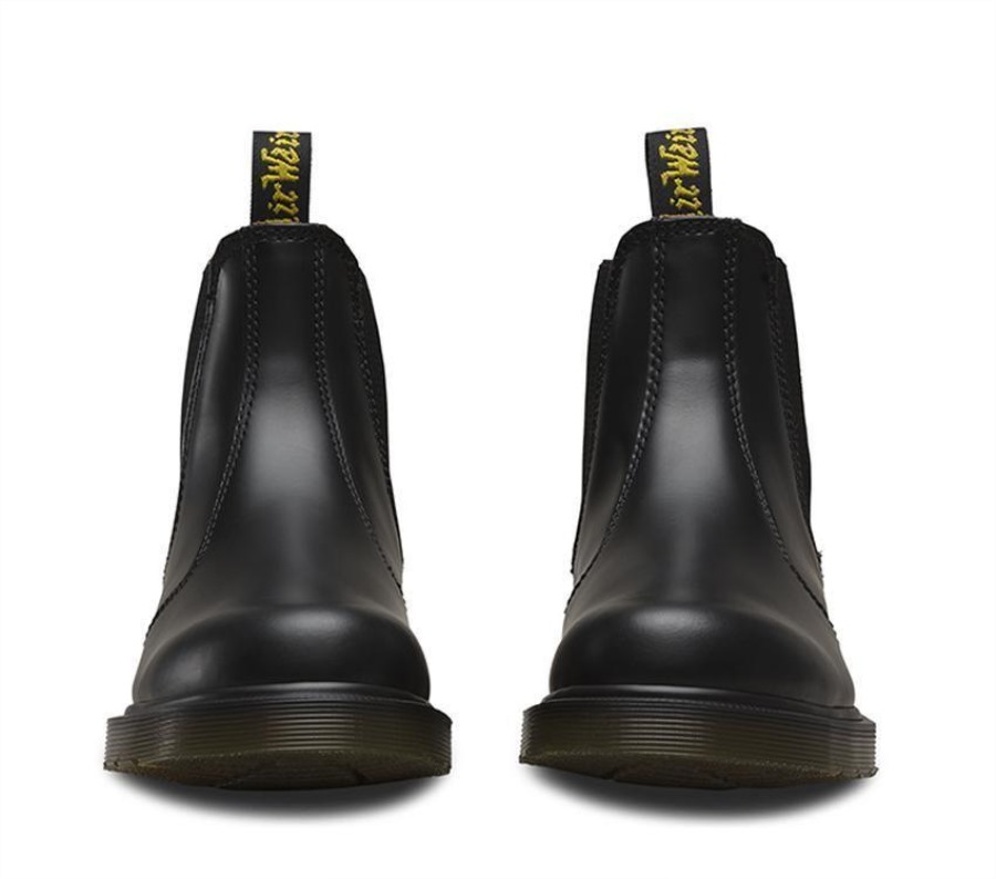 2976 Glatt Dr.martens Norge Sort Glatt