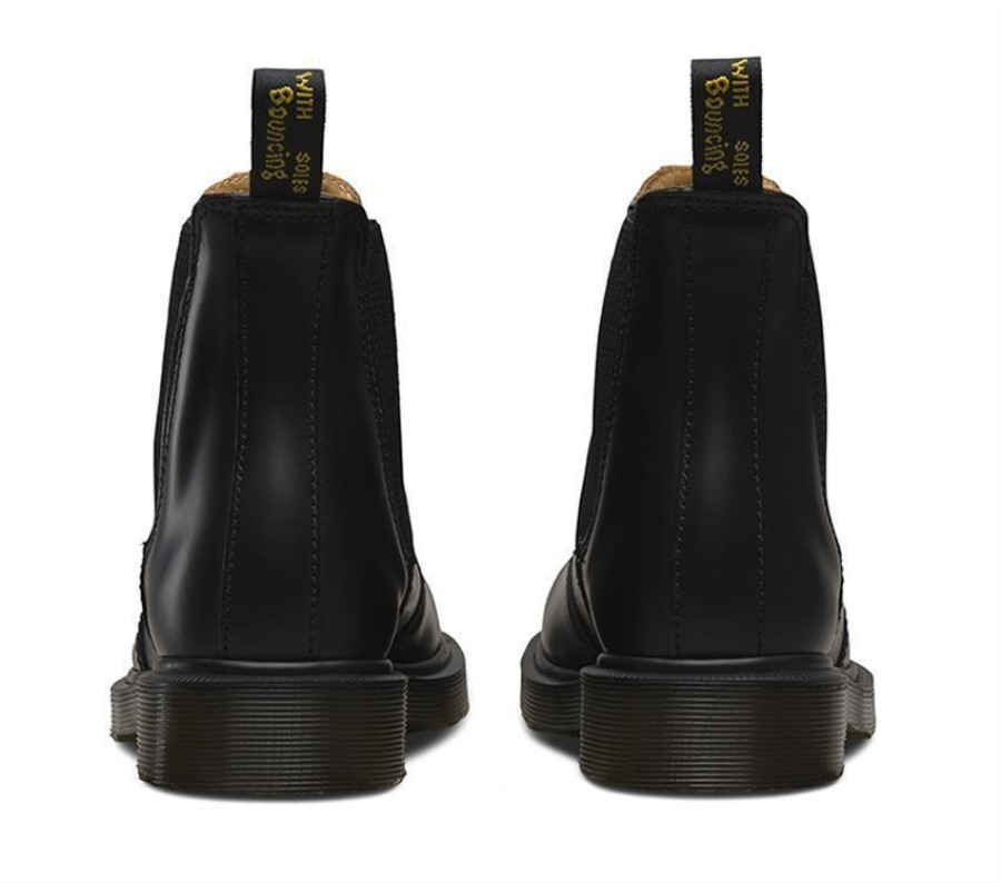 2976 Glatt Dr.martens Norge Sort Glatt