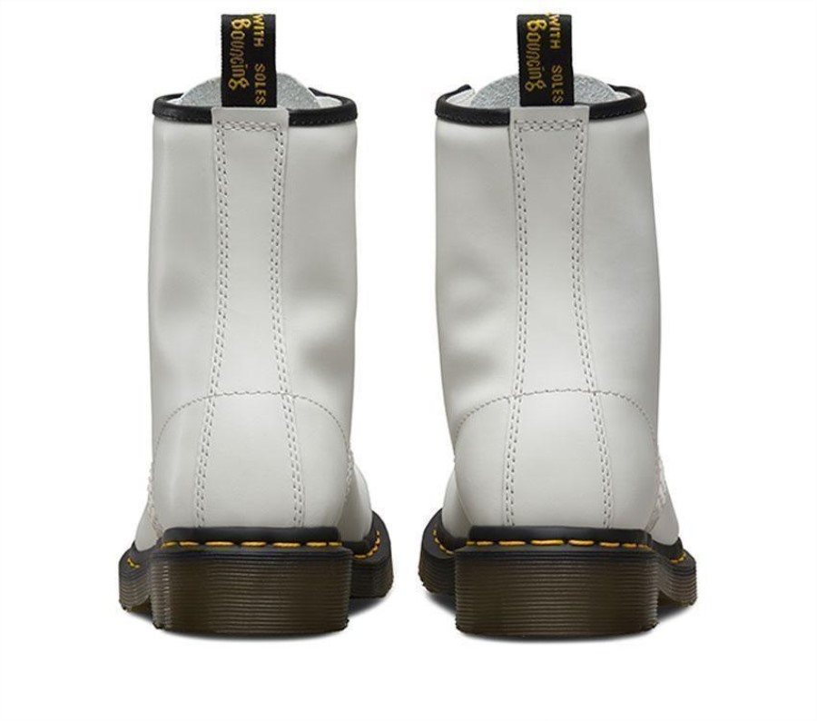 Dr.martens Norge 1460 Glatt Hvit Glatt