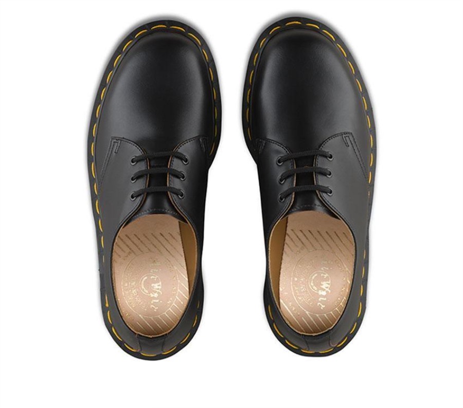 Dr. Martens Norge 1461 Vintage Svart Quilon