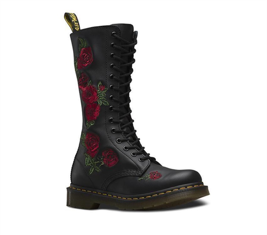 Dr.martens Norge 1914 Vonda Smooth Black Softy T