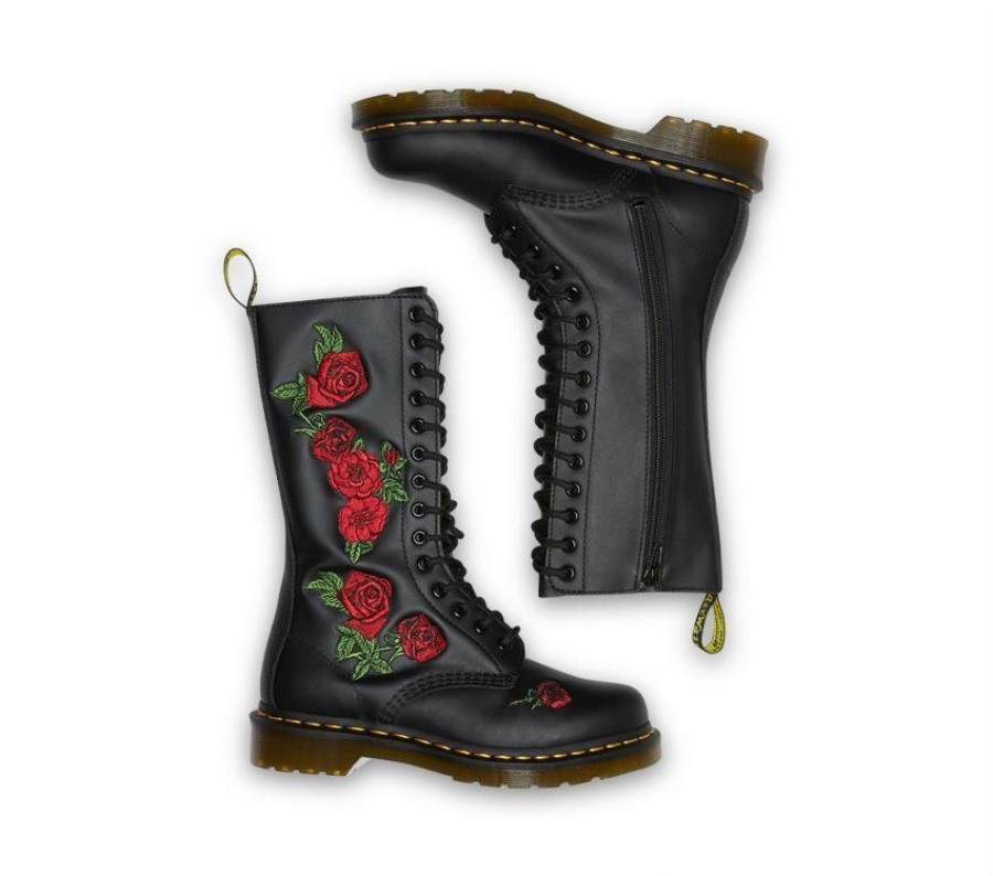 Dr.martens Norge 1914 Vonda Smooth Black Softy T