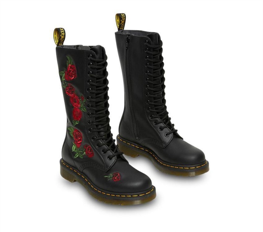 Dr.martens Norge 1914 Vonda Smooth Black Softy T