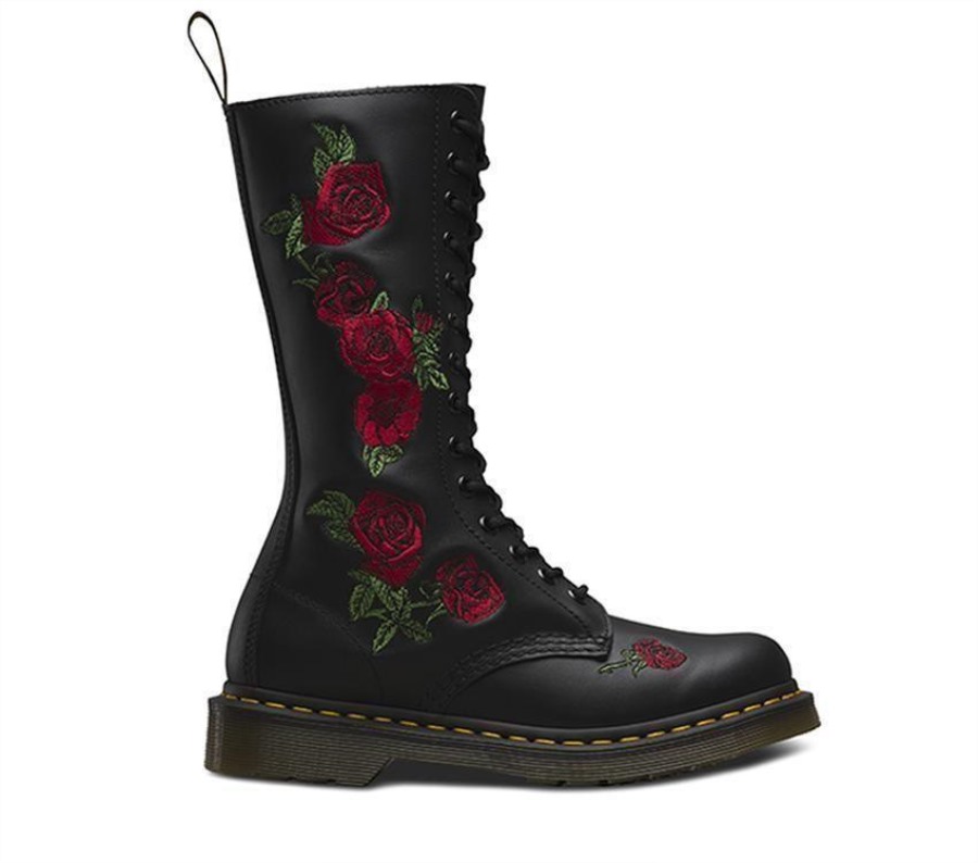 Dr.martens Norge 1914 Vonda Smooth Black Softy T