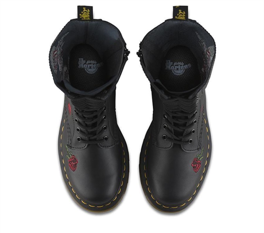 Dr.martens Norge 1914 Vonda Smooth Black Softy T