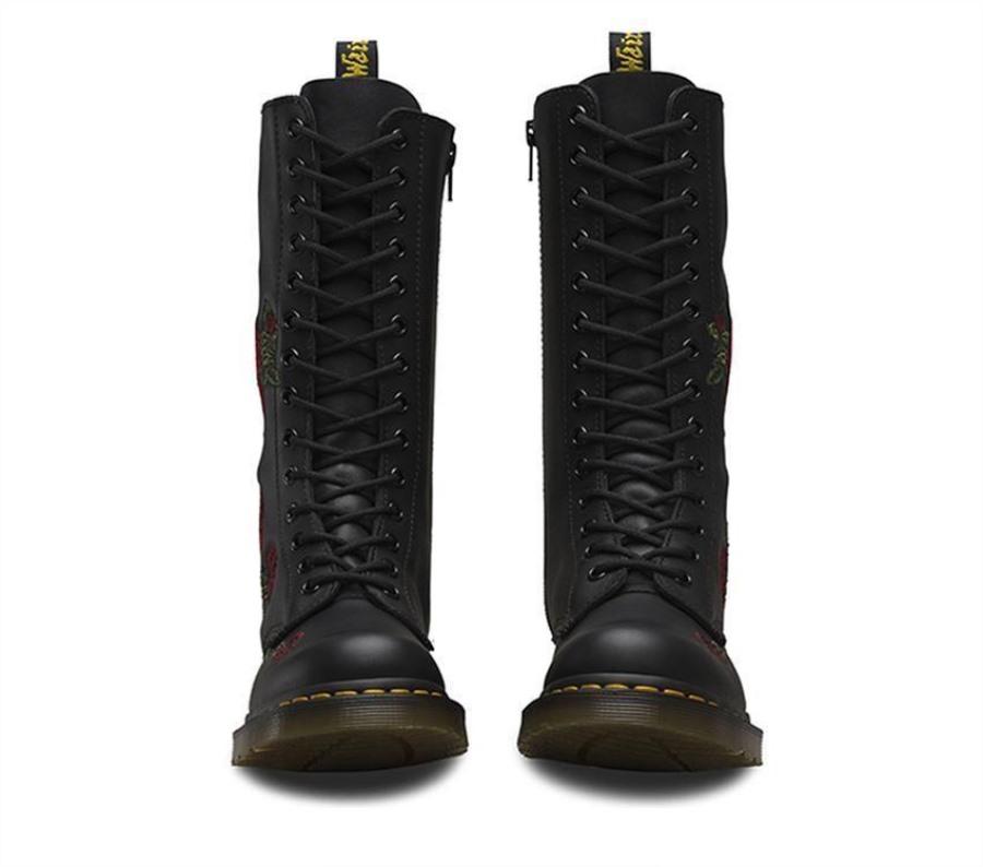 Dr.martens Norge 1914 Vonda Smooth Black Softy T
