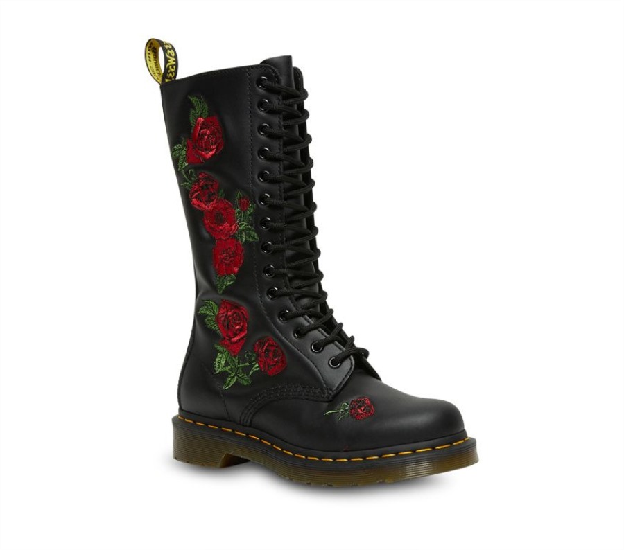 Dr.martens Norge 1914 Vonda Smooth Black Softy T