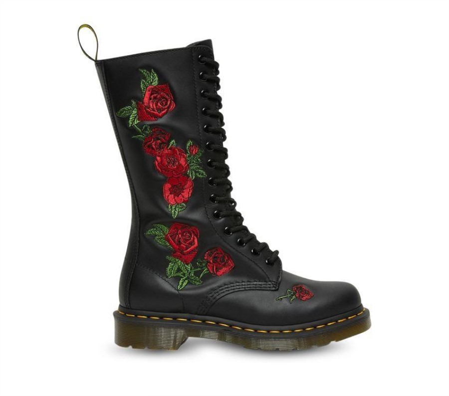 Dr.martens Norge 1914 Vonda Smooth Black Softy T