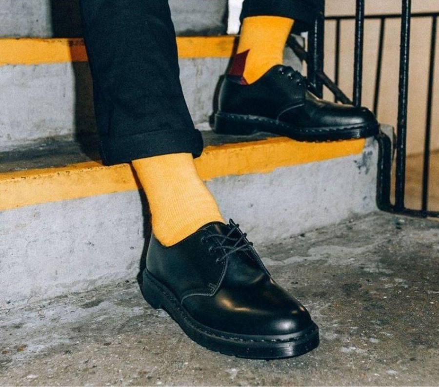 Dr.martens Norge 1461 Mono Sort Glatt