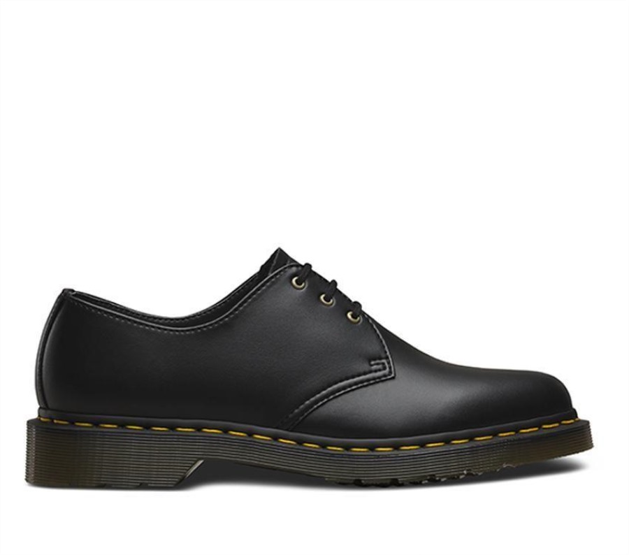 Vegan 1461 Dmc 3 Eye Shoe Dr.martens Norge Black Felix Rub Off