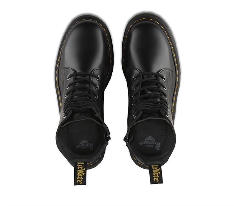 Dr.martens Norge Jadon Sort Polert Glatt