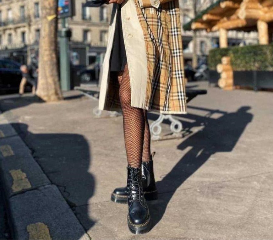 Dr.martens Norge Jadon Sort Polert Glatt