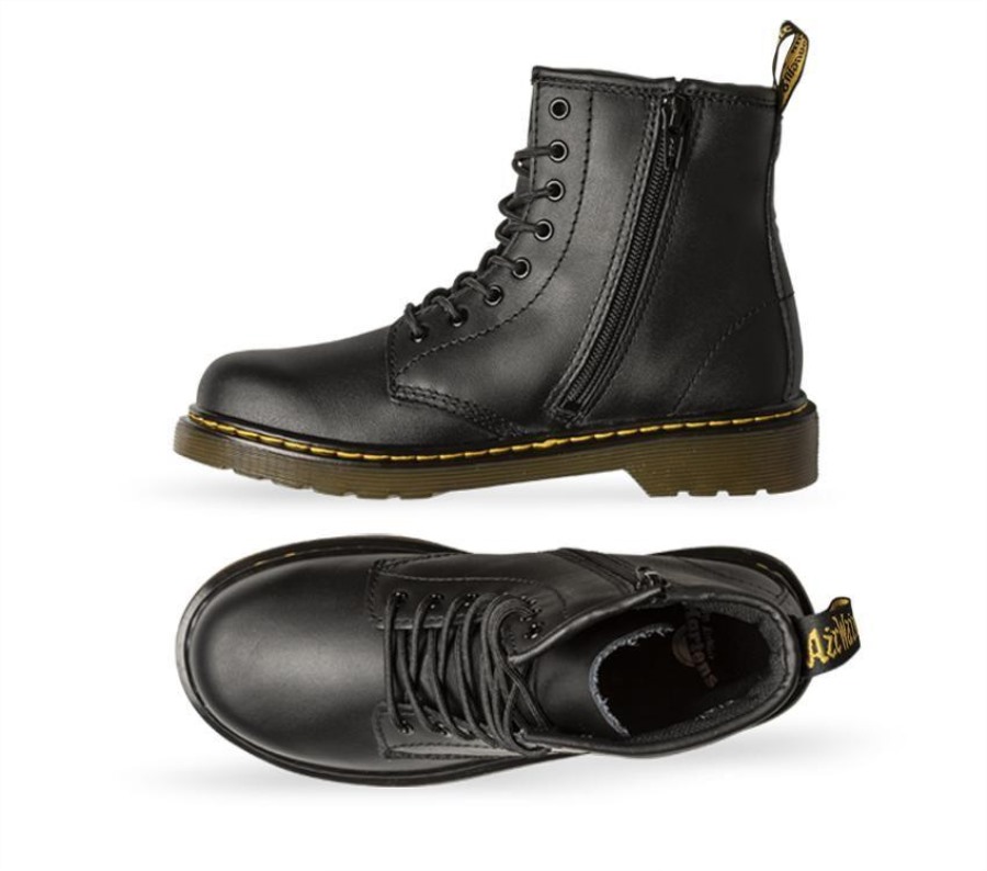 Dr.martens Norge Kids Junior 1460 Softy T Black Softy T