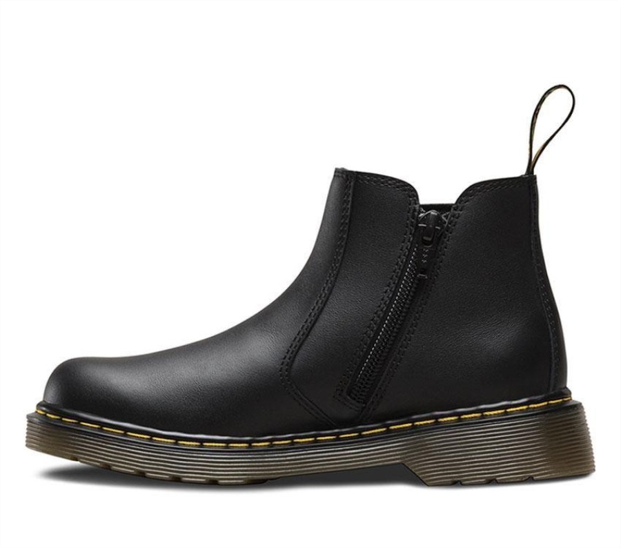 Juniors 2976 Chelsea Boot Dr.martens Norge Black Softy T