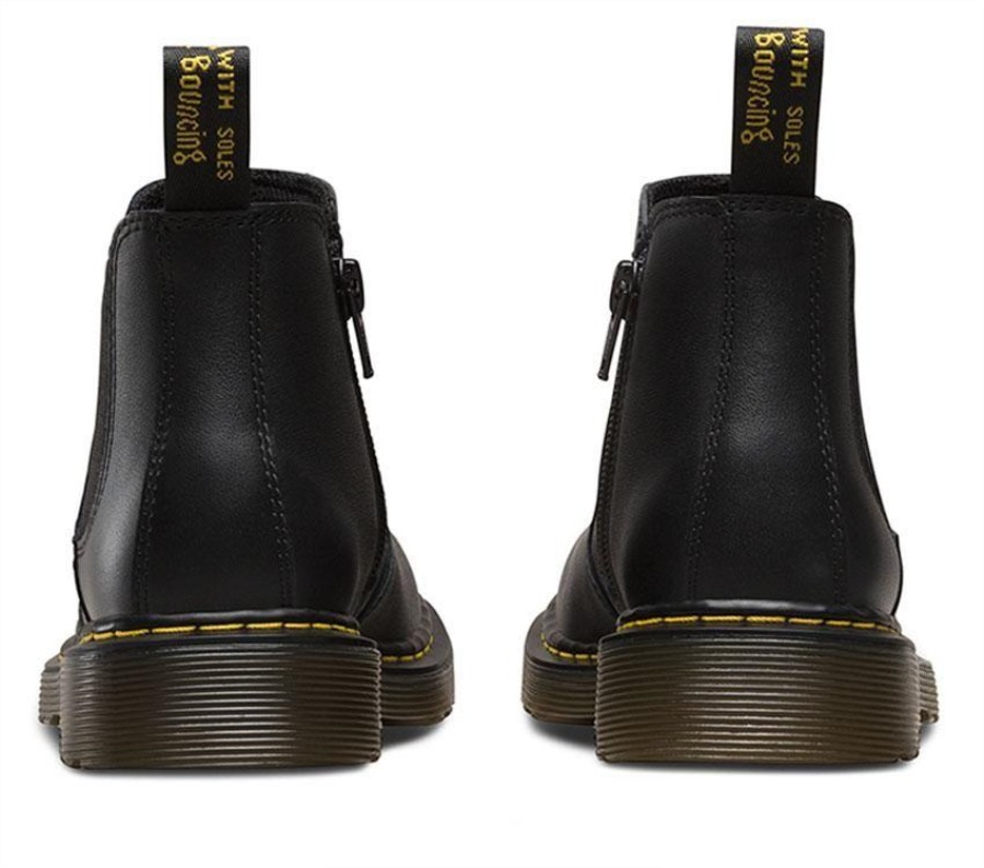 Juniors 2976 Chelsea Boot Dr.martens Norge Black Softy T