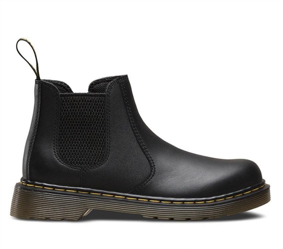 Juniors 2976 Chelsea Boot Dr.martens Norge Black Softy T