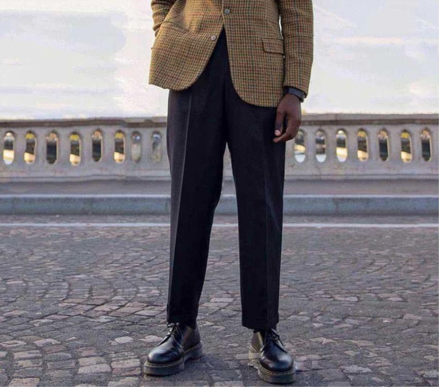 Sort Glatt Dr.martens Norge 1461 Bex