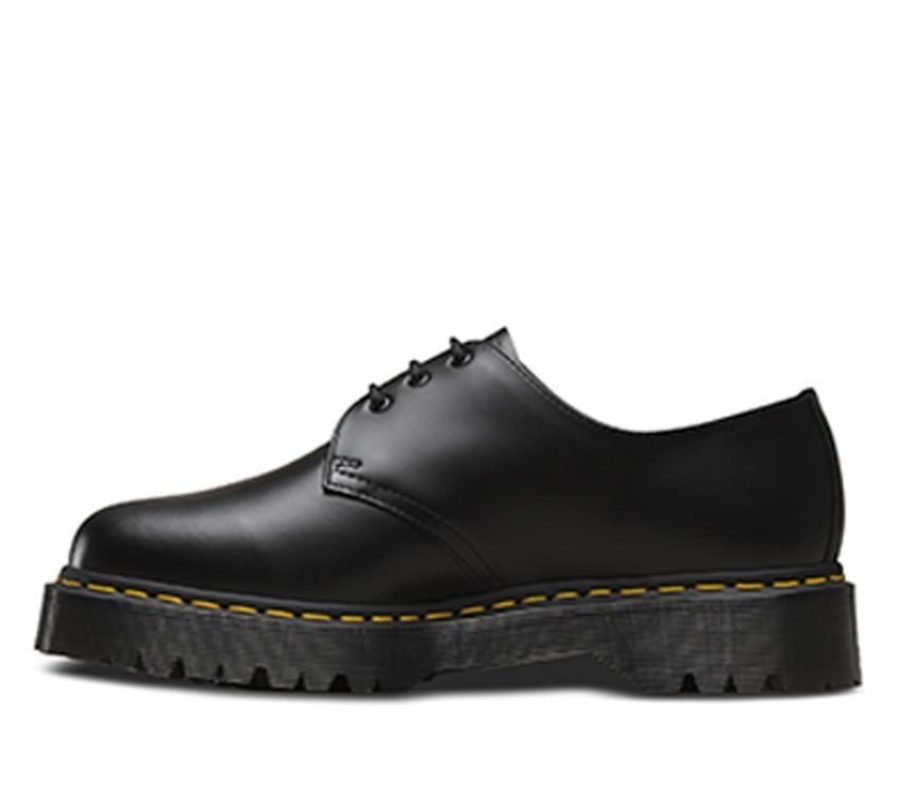 Sort Glatt Dr.martens Norge 1461 Bex