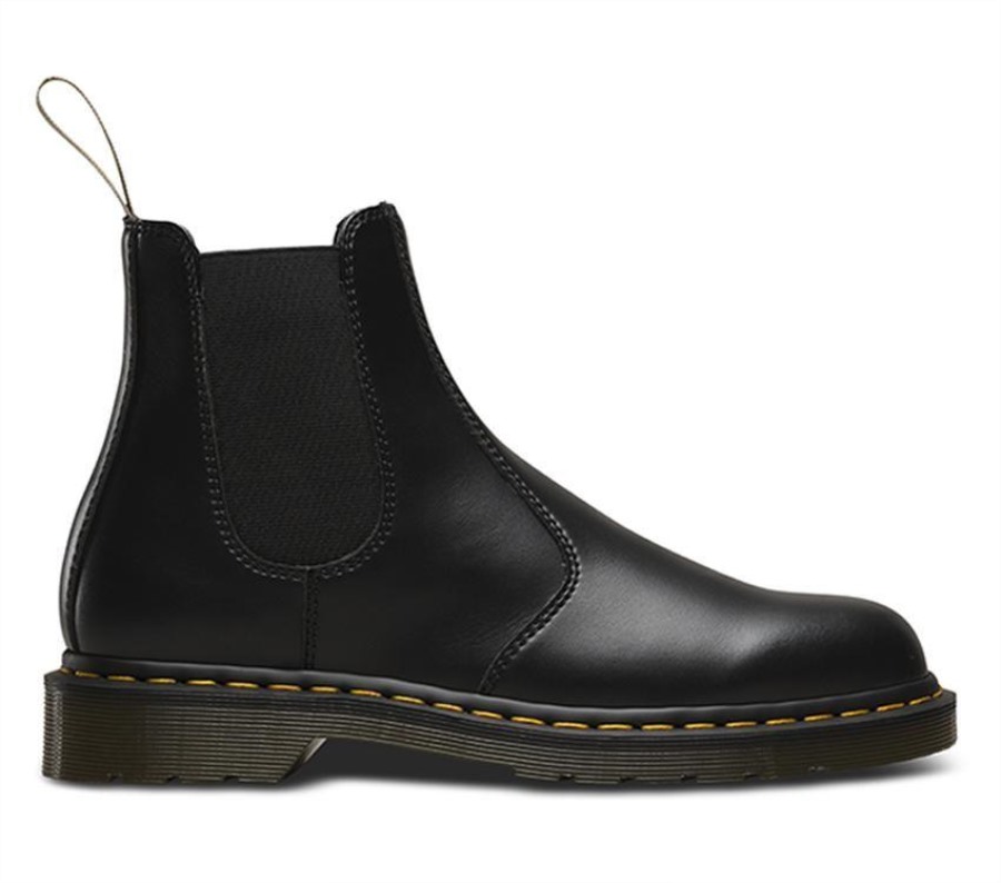 Vegan 2976 Chelsea Dr.martens Norge Black Felix Rub Off