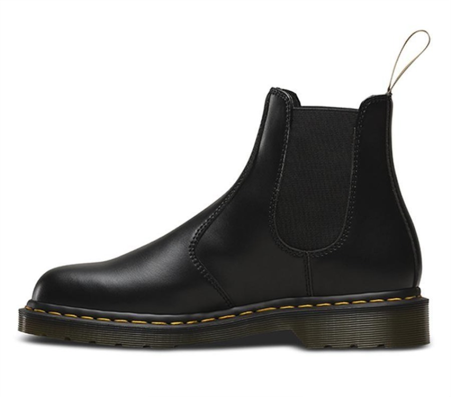 Vegan 2976 Chelsea Dr.martens Norge Black Felix Rub Off