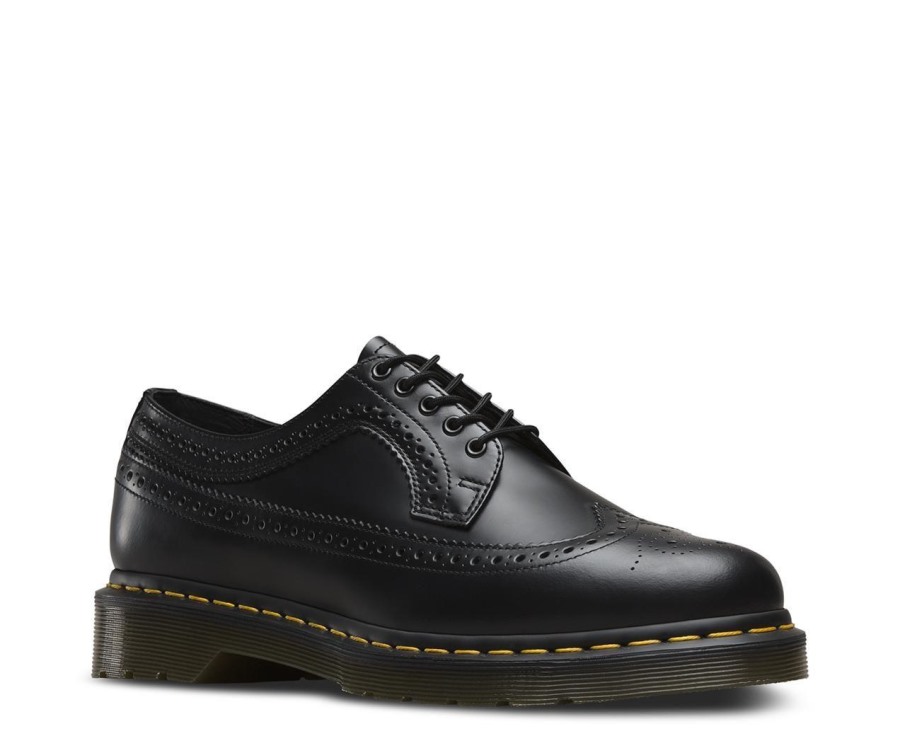 Dr.martens Norge 3989 Glatt Sort Glatt