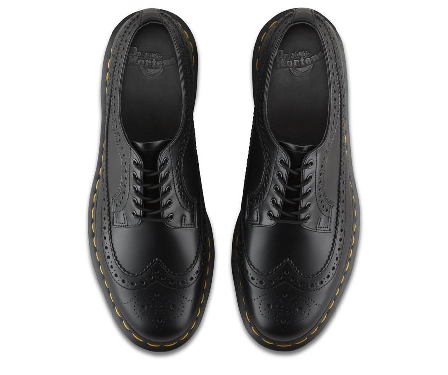 Dr.martens Norge 3989 Glatt Sort Glatt