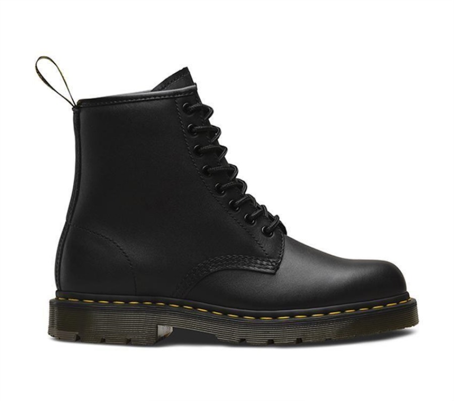1460 Sklisikre Dr.martens Norge Black Industrial Full Grain