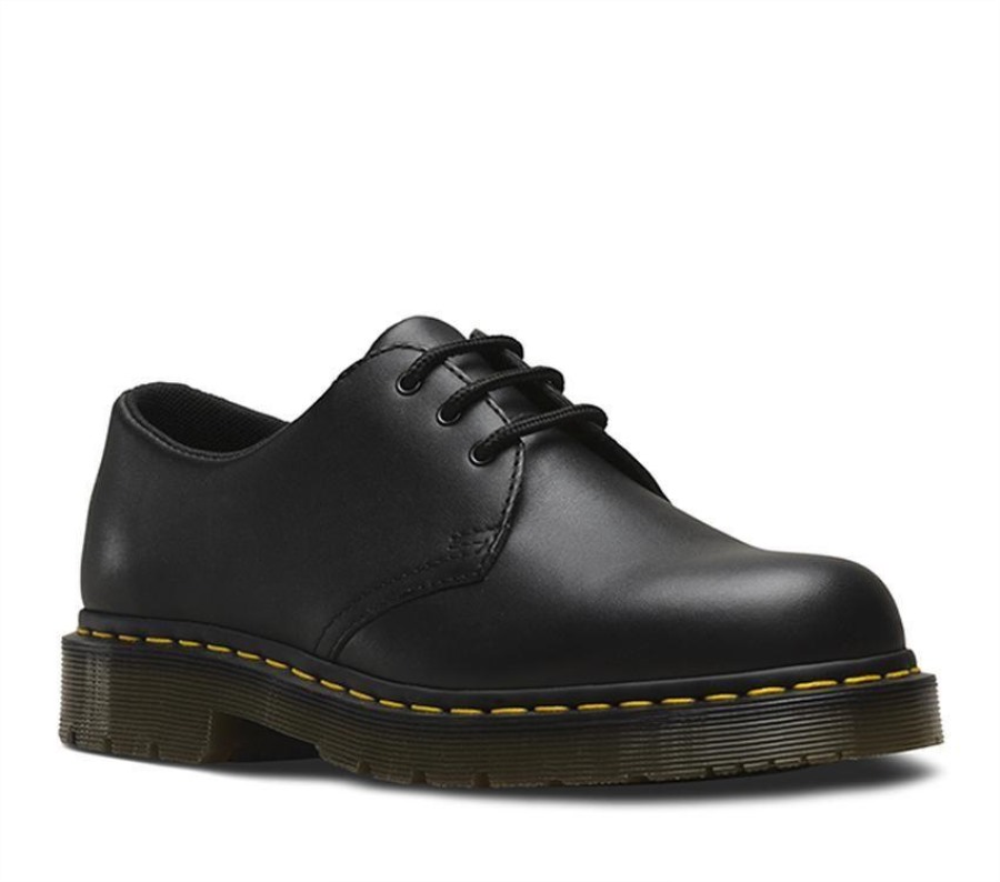 Sort Industri Fullkorn Dr.martens Norge 1461 Sklisikre