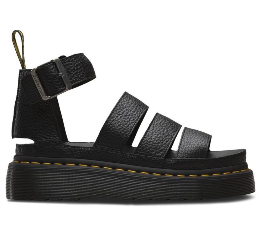 Dr.martens Norge Clarissa Ii Quad Black Milled Nappa