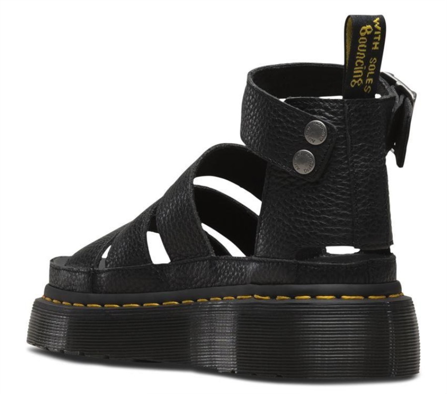 Dr.martens Norge Clarissa Ii Quad Black Milled Nappa