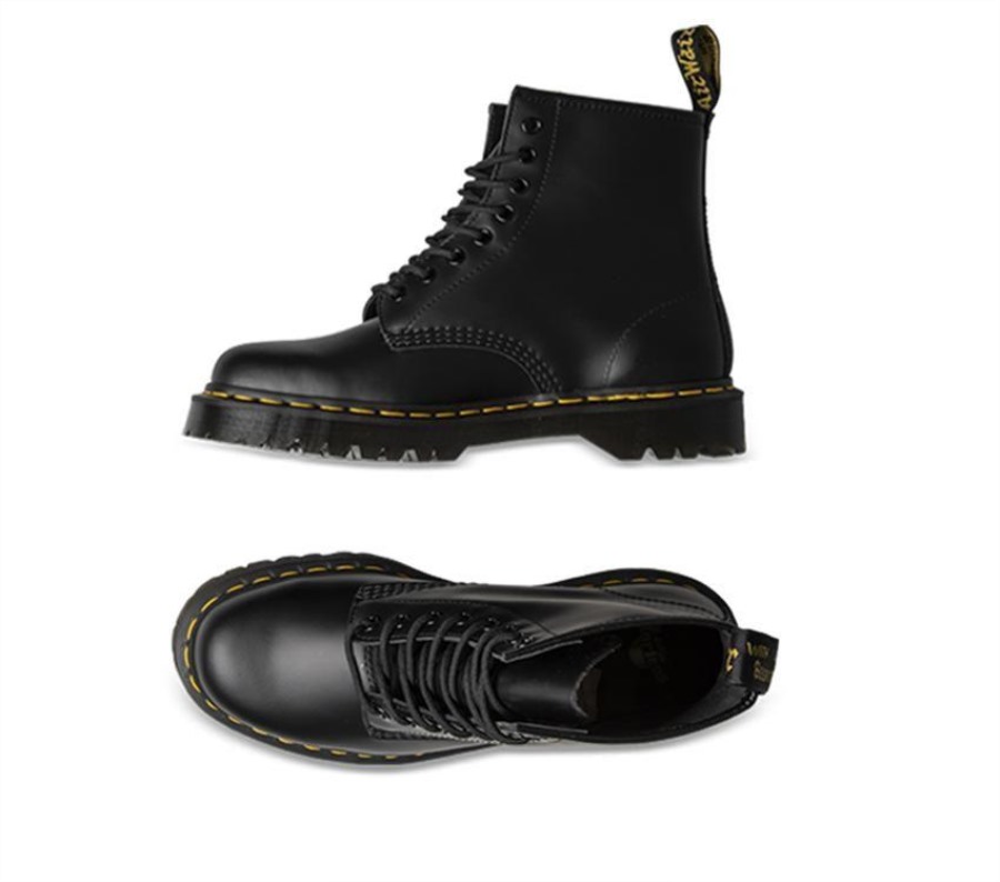 Dr.martens Norge 1460 Bex Glatt Sort Glatt