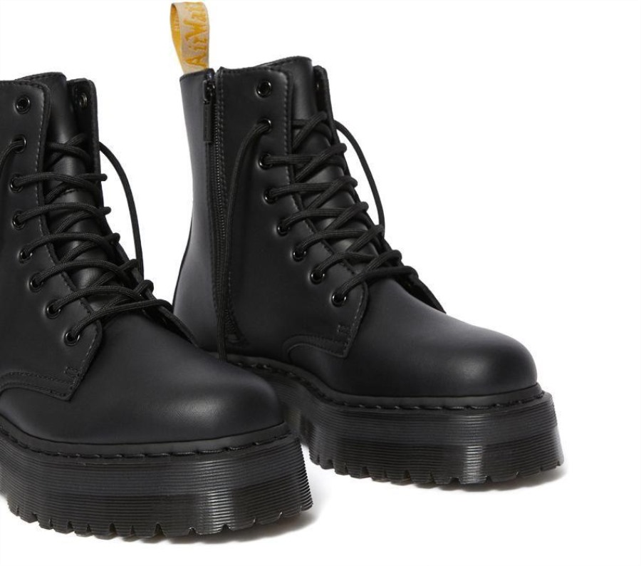 Dr.martens Norge Jadon Ii Mono Vegan Black Felix Rub Off