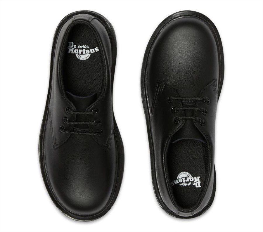 Sort Softy T Dr.martens Norge Juniors 1461 Mono