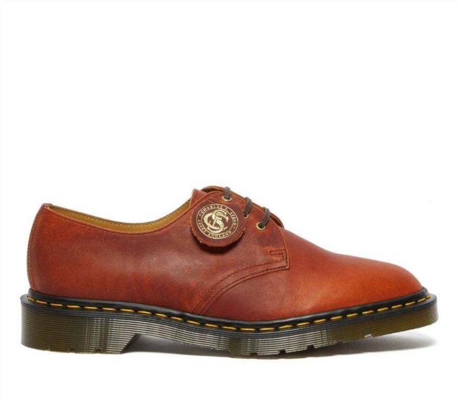 Dr.martens Norge 1461 Oljeskinn Oxford Mørk Brun