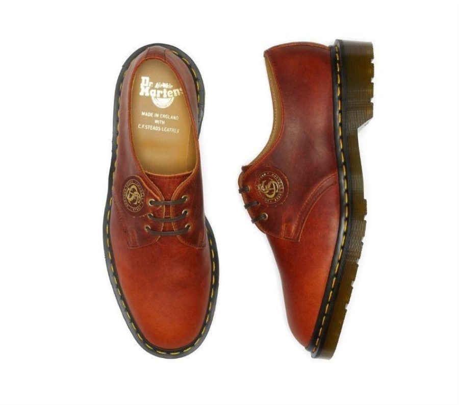 Dr.martens Norge 1461 Oljeskinn Oxford Mørk Brun