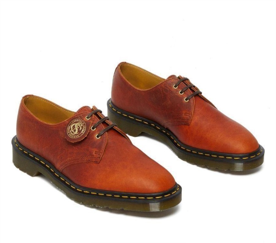 Dr.martens Norge 1461 Oljeskinn Oxford Mørk Brun