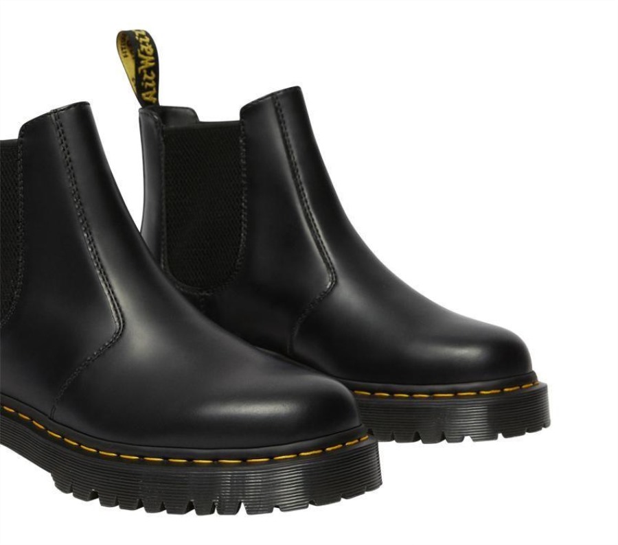 Dr.Martens Norge 2976 Bex Chelsea Boot Black Glatt