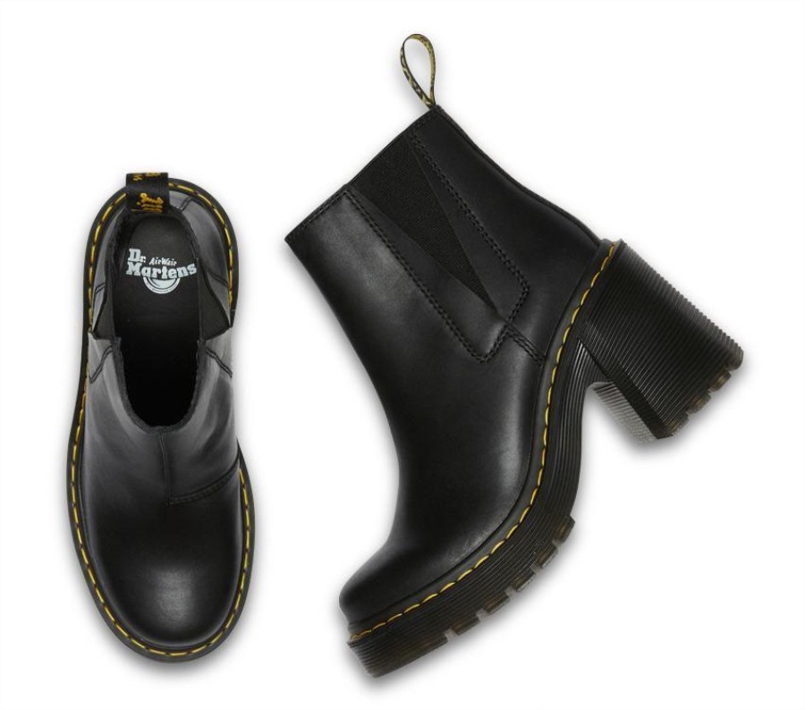 Spence Chelsea Dr.martens Norge Svart Sendel