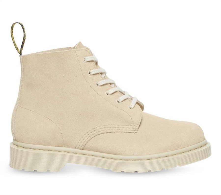 101 Mono E.h Semsket Skinn Dr.martens Norge Varm Sand E.h Semsket Skinn