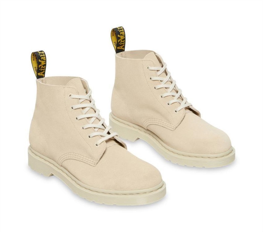 101 Mono E.h Semsket Skinn Dr.martens Norge Varm Sand E.h Semsket Skinn