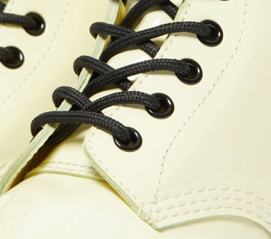 1460 Patentlamper Dr. Martens Norge Toile Cream Patentlamper